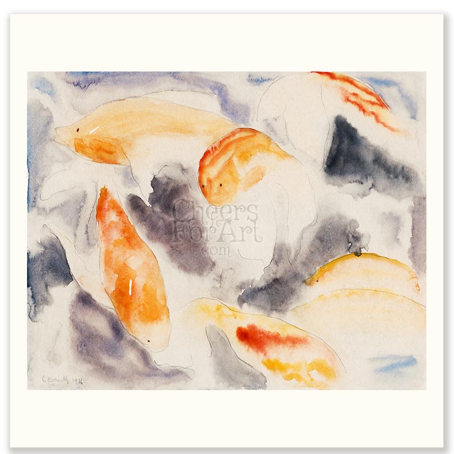 Charles Demuth Fish Set - Art Print 5 Charles Demuth Fish Set - Art Print - Image 5