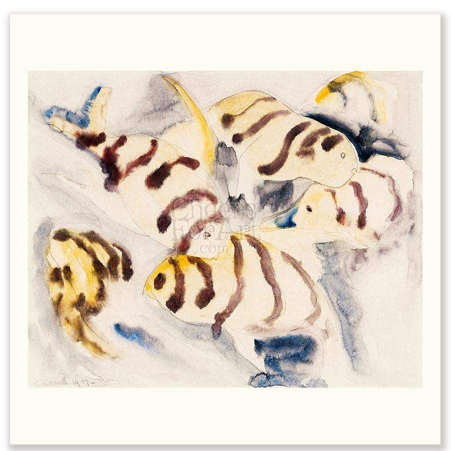 Charles Demuth Fish Set - Art Print 4 Charles Demuth Fish Set - Art Print - Image 4