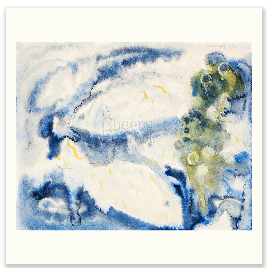 Charles Demuth Fish Set - Art Print 3 Charles Demuth Fish Set - Art Print - Image 3