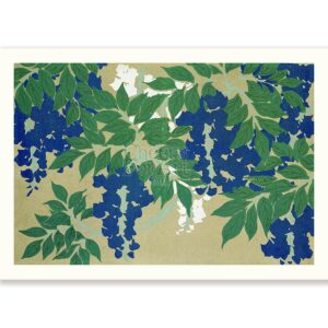 Japanese  Kamisaka Sekka Flowers and Leaves - Art Print Japanese  Kamisaka Sekka Flowers and Leaves - Art Print