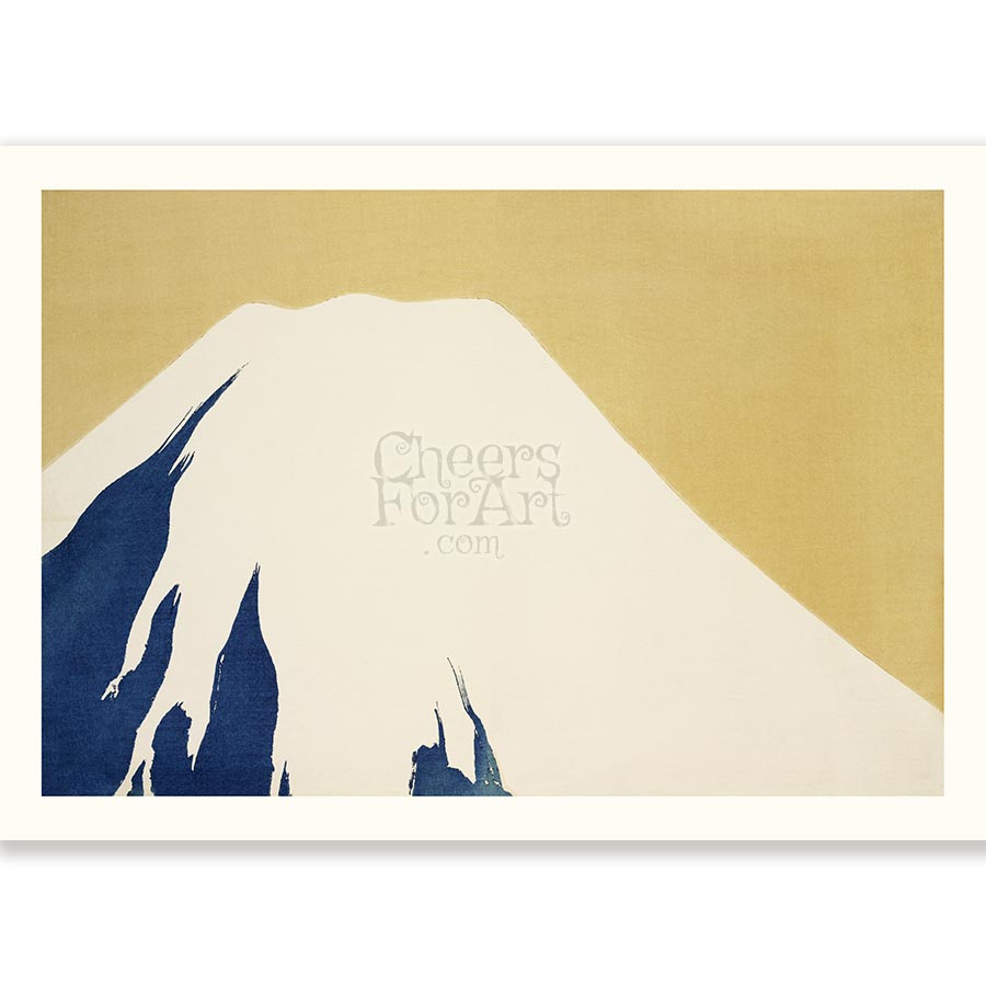 Japanese Kamisaka Sekka Mount Fuji - Art Print 1 Japanese Kamisaka Sekka Mount Fuji - Art Print