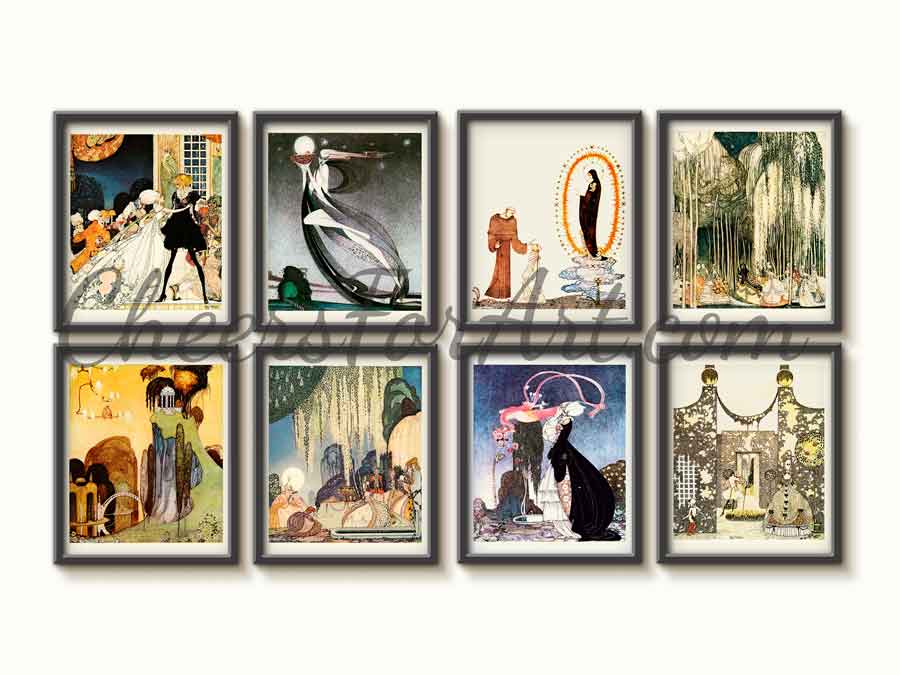 Kay Nielsen House in the Tree - Art Print - Image 2