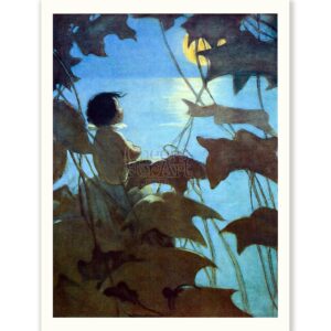 Jessie Willcox Smith Water Baby and the Sun - Art Print