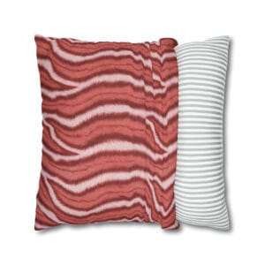Animal Fur Pattern in Red - Pillow Case