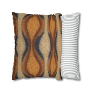 Rust Peddle Pattern - Pillow Case