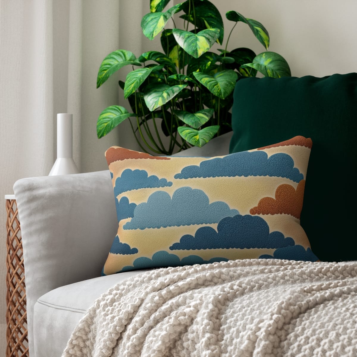 Fancy Cloud Lumbar Pillow  74049-5 - Image 5