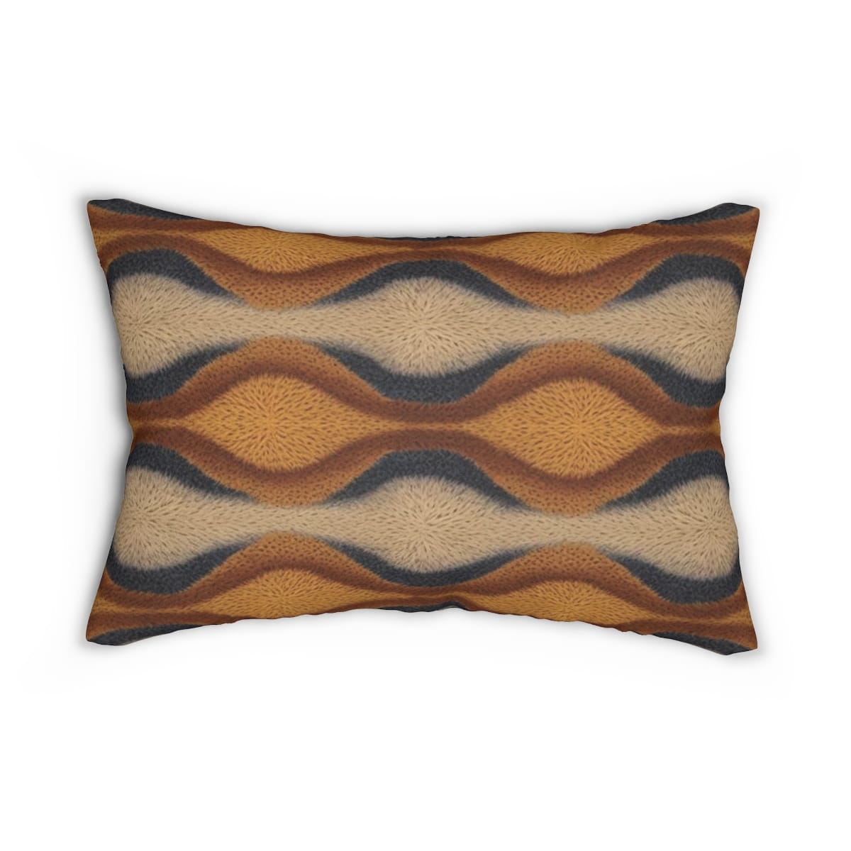 Triditional Pattern Vertical Lumbar Pillow  74049-1b - Image 2