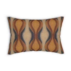 Triditional Pattern Lumbar Pillow  74049-1a