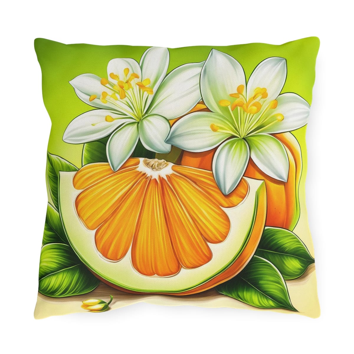Sliced Orange - Outdoor Pillow 74066-3