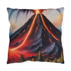 Volcanos. Outdoor Pillow 54023-2