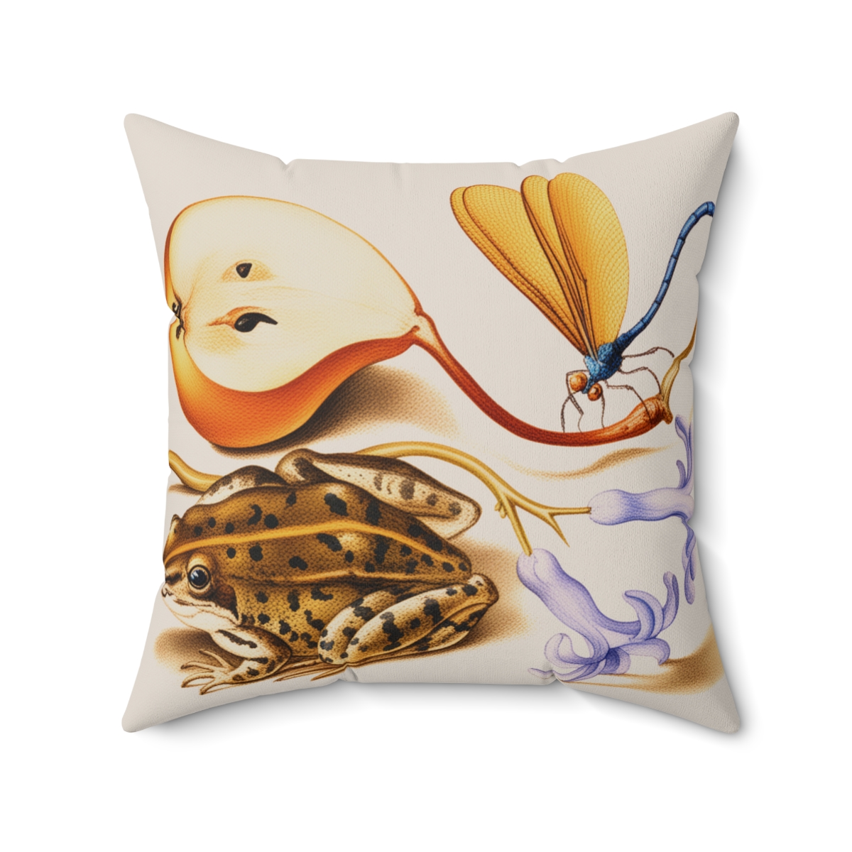 Georg Bocskay Common Pear & Moor Frog. Square Pillow A4-28 1 Georg Bocskay Common Pear & Moor Frog. Square Pillow A4-28
