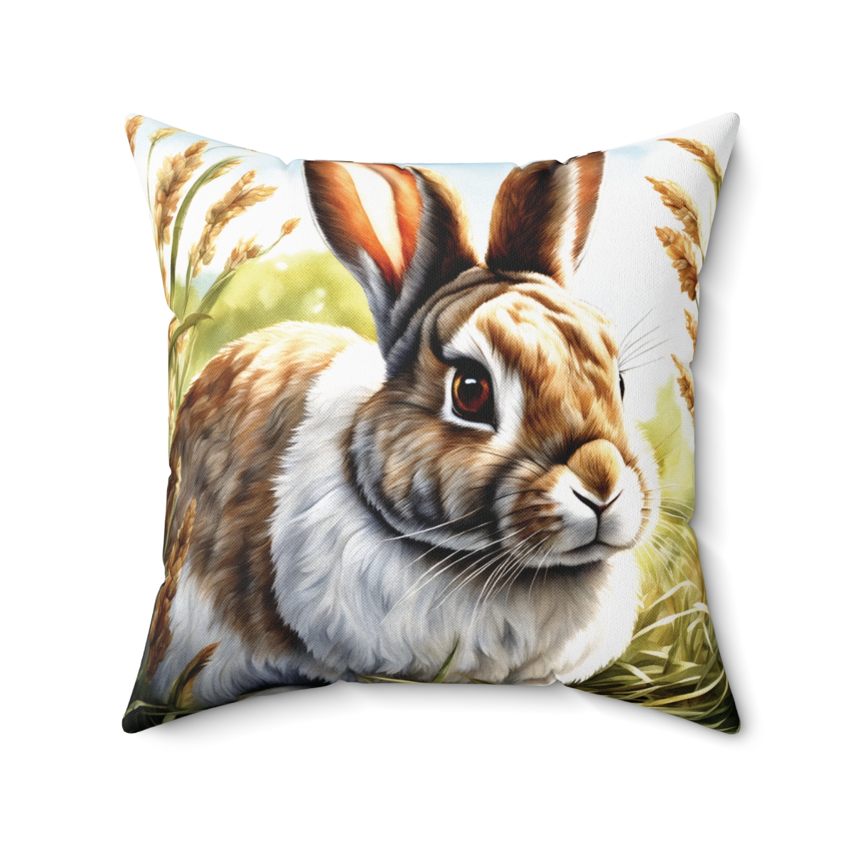 Dwarf Rabbit Square Pillow, 74030-1