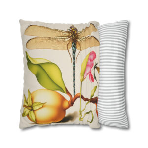 Georg Bocksay Dragonfly & Pear. Pillow Case A4-21