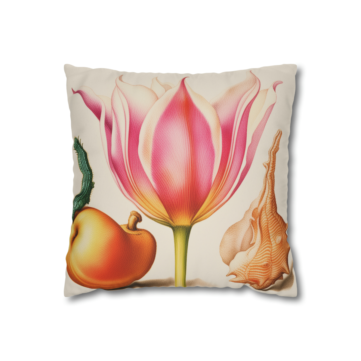 Georg Bocksay Pear & Tulip. Pillow Case A4-5 - Image 2