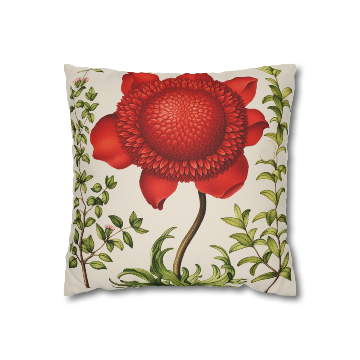 Georg Bocksay Poppy Anemone. Pillow Case A4-1 - Image 2