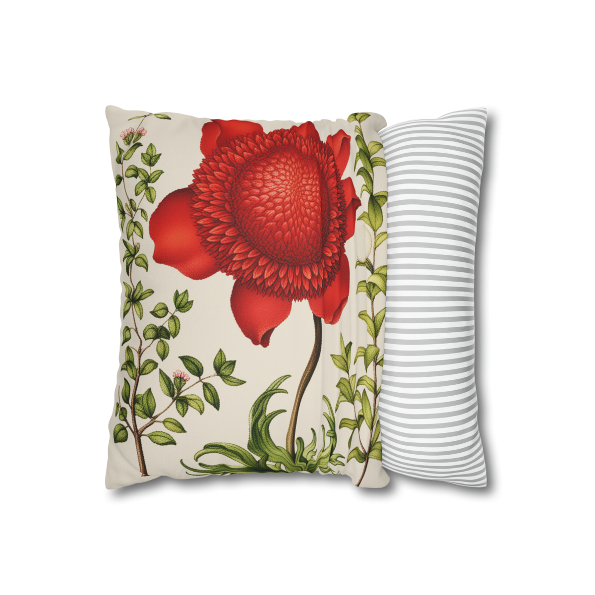 Georg Bocksay Poppy Anemone. Pillow Case A4-1