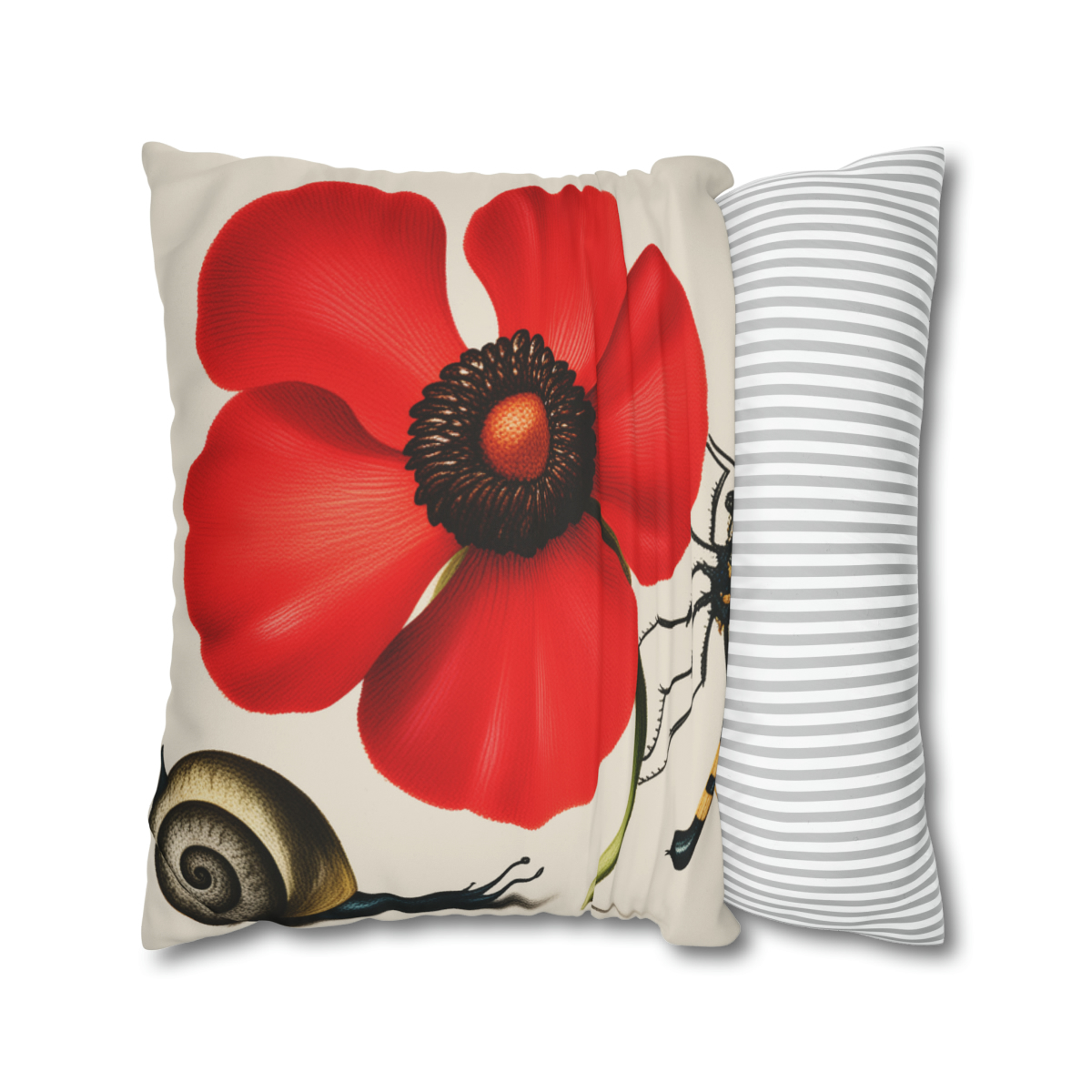 Georg Bocksay Poppy Anemone. Pillow Case A4-2