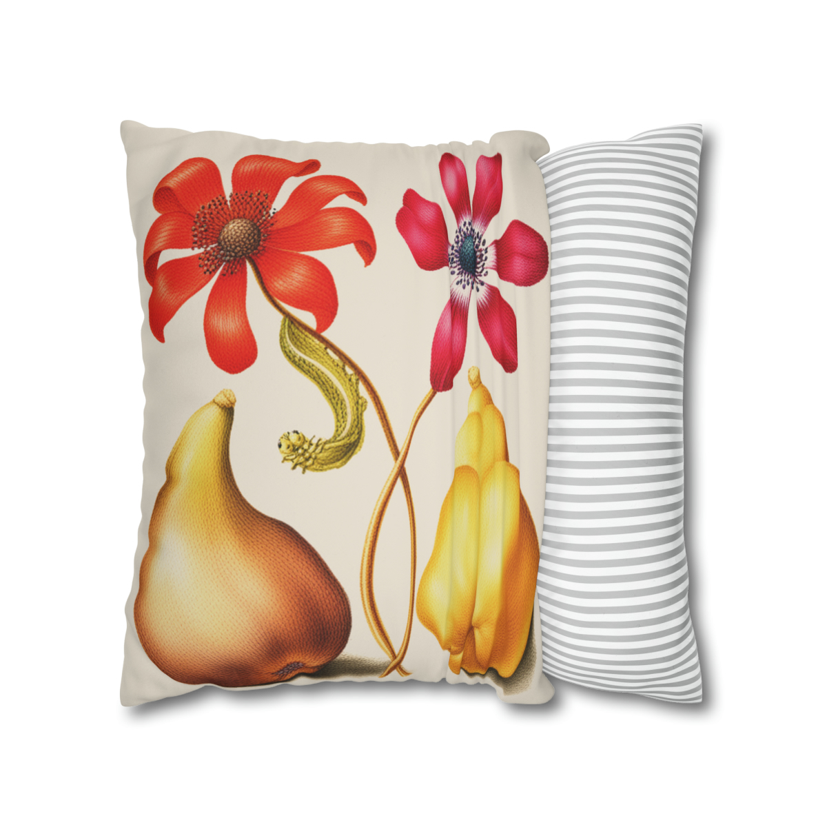 Georg Bocksay Poppy Anemones & Fig. Pillow Case A4-10