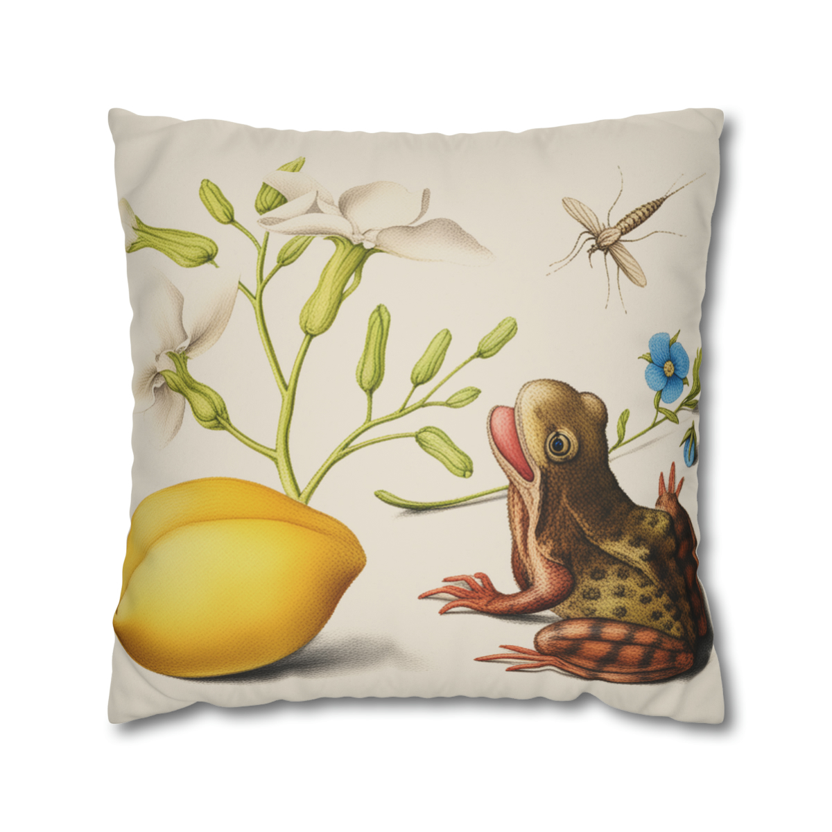 Georg Bocskay Almond & Frog. Pillow Case A4-15 - Image 2