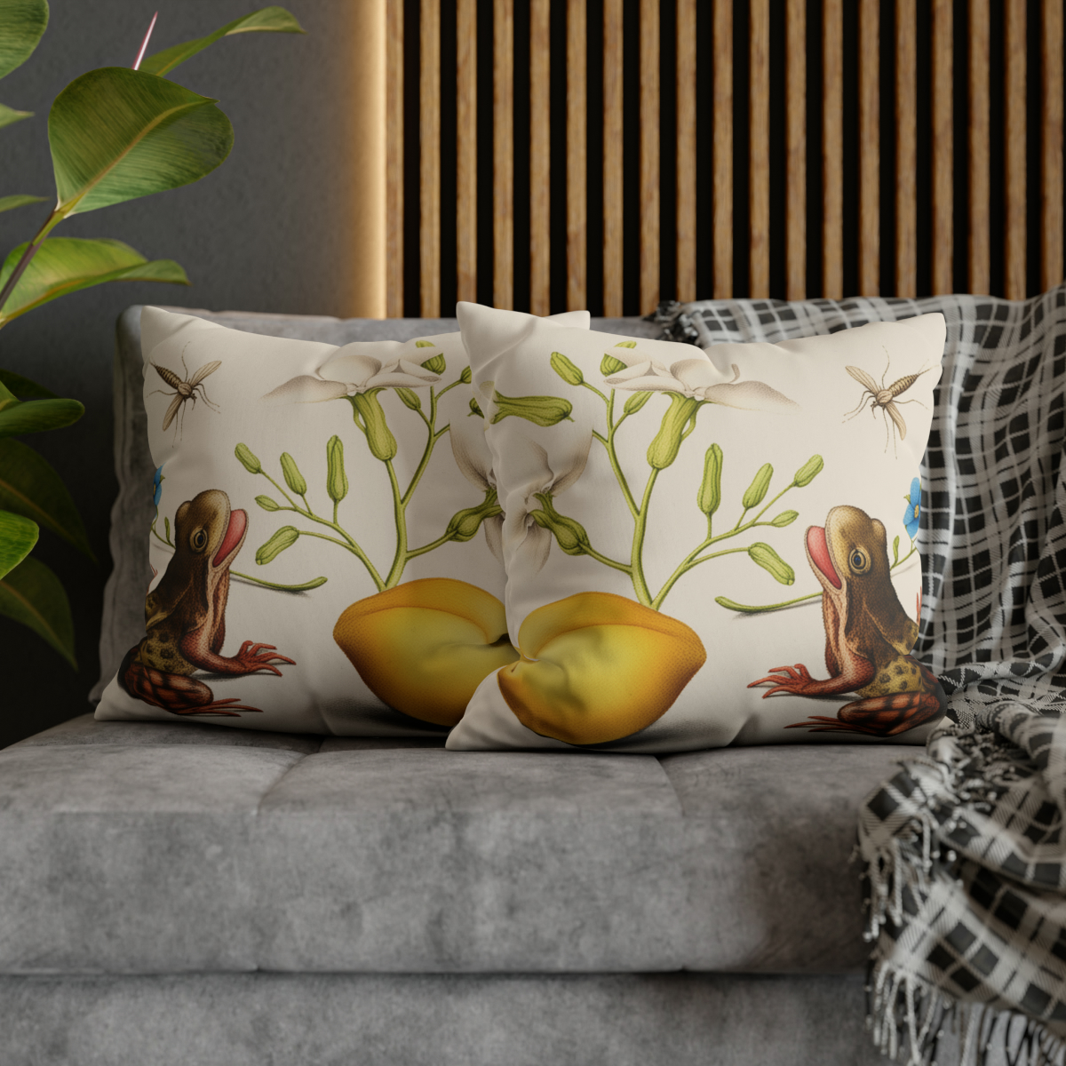 Georg Bocskay Almond & Frog. Pillow Case A4-15 - Image 5