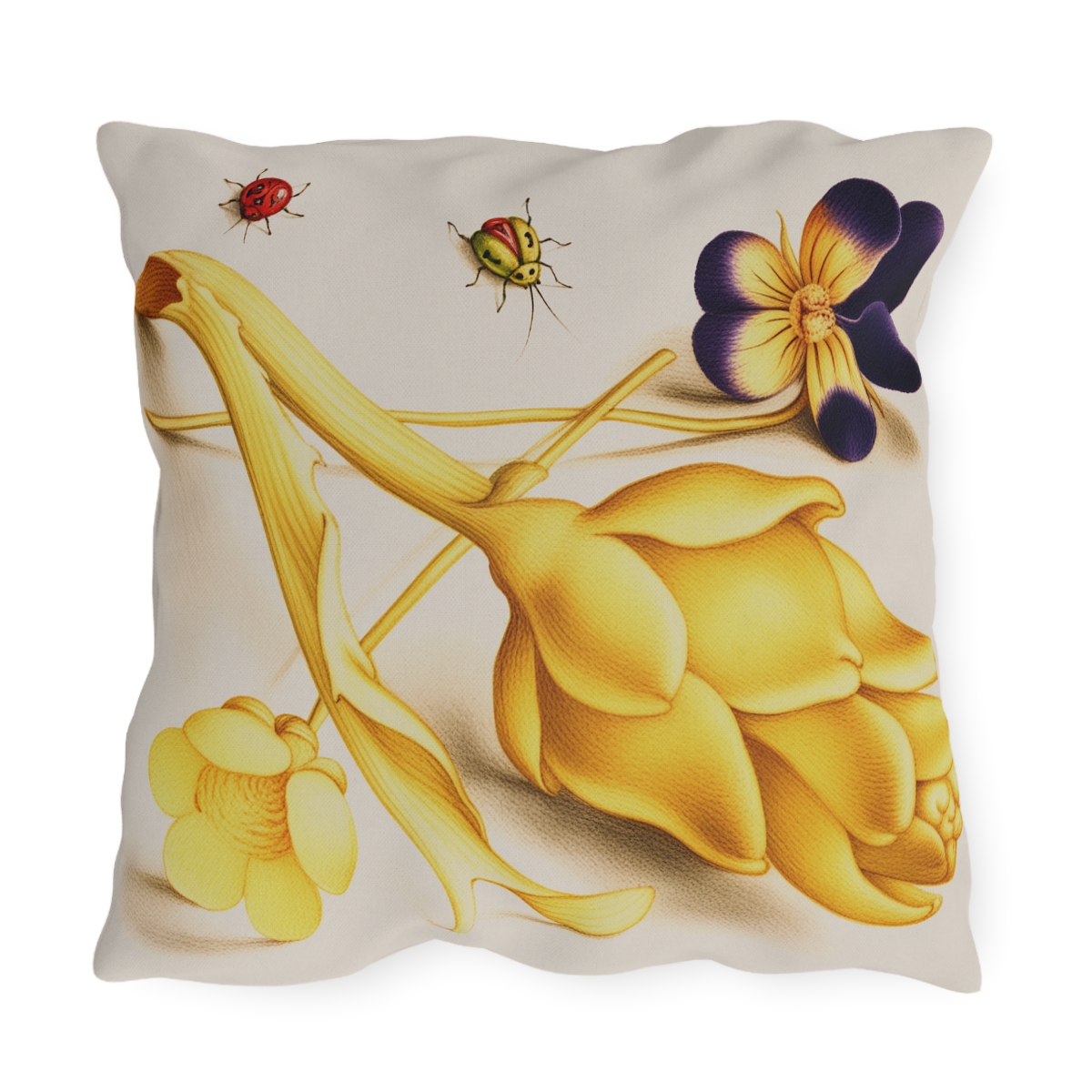 Georg Bocskay Artichoke. Outdoor Pillow A4-25 - Image 2