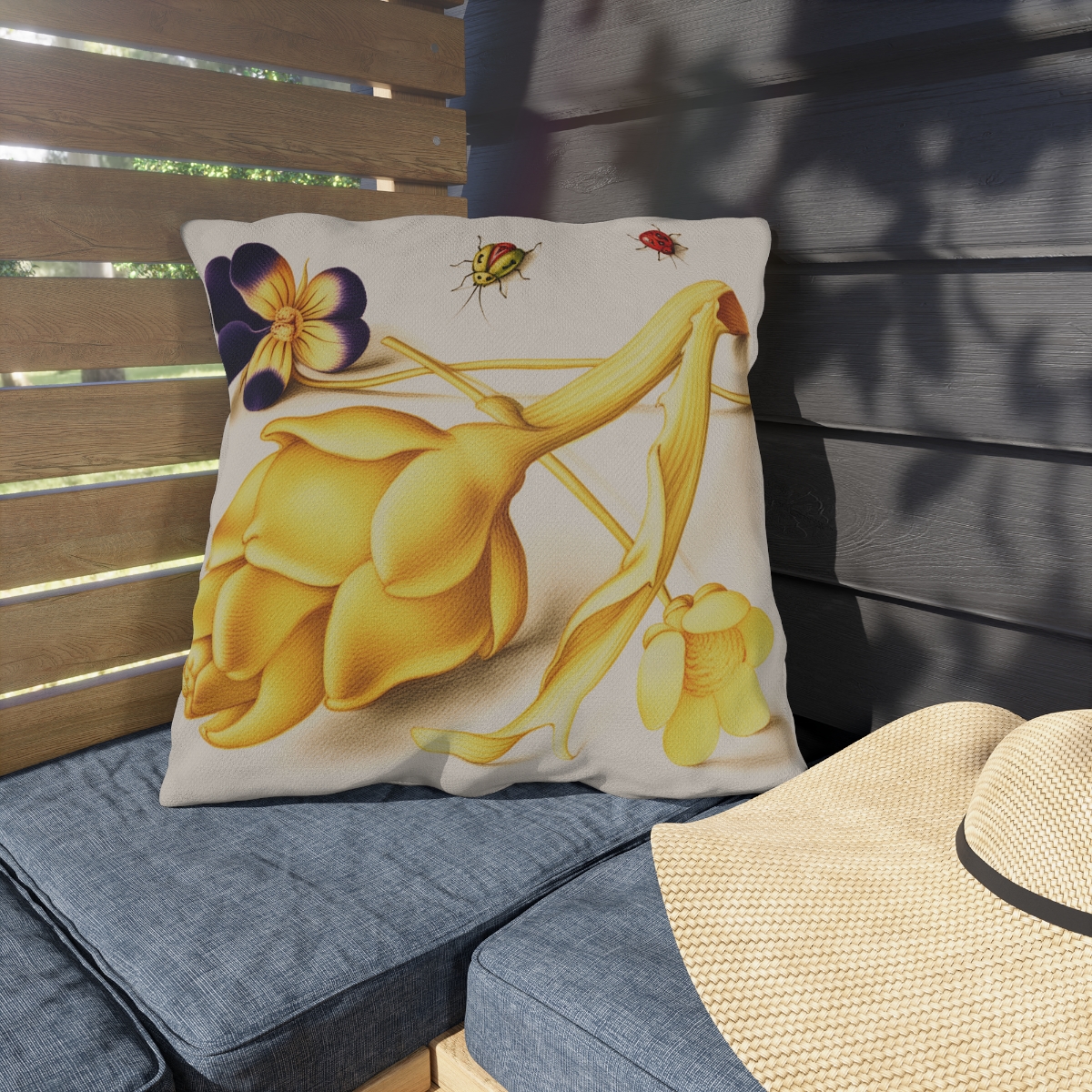 Georg Bocskay Artichoke. Outdoor Pillow A4-25 - Image 3