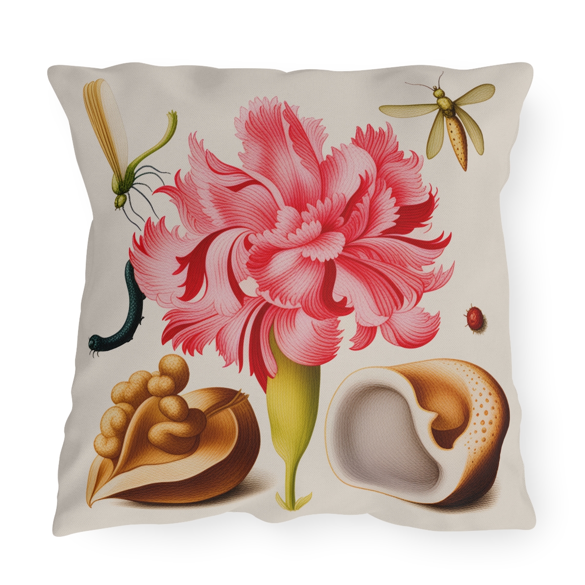 Georg Bocskay Carnation. Outdoor Pillow A4-7 1 Georg Bocskay Carnation. Outdoor Pillow A4-7