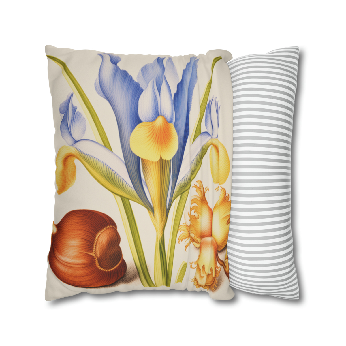 Georg Bocskay English Iris. Pillow Case A4-6