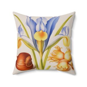 Georg Bocskay English Iris. Square Pillow A4-6