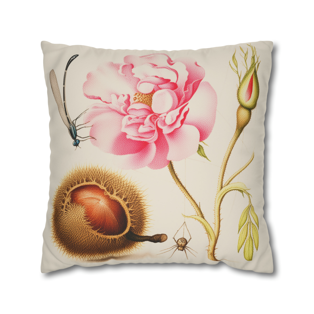 Georg Bocskay French Rose. Pillow Case A4-3 - Image 2