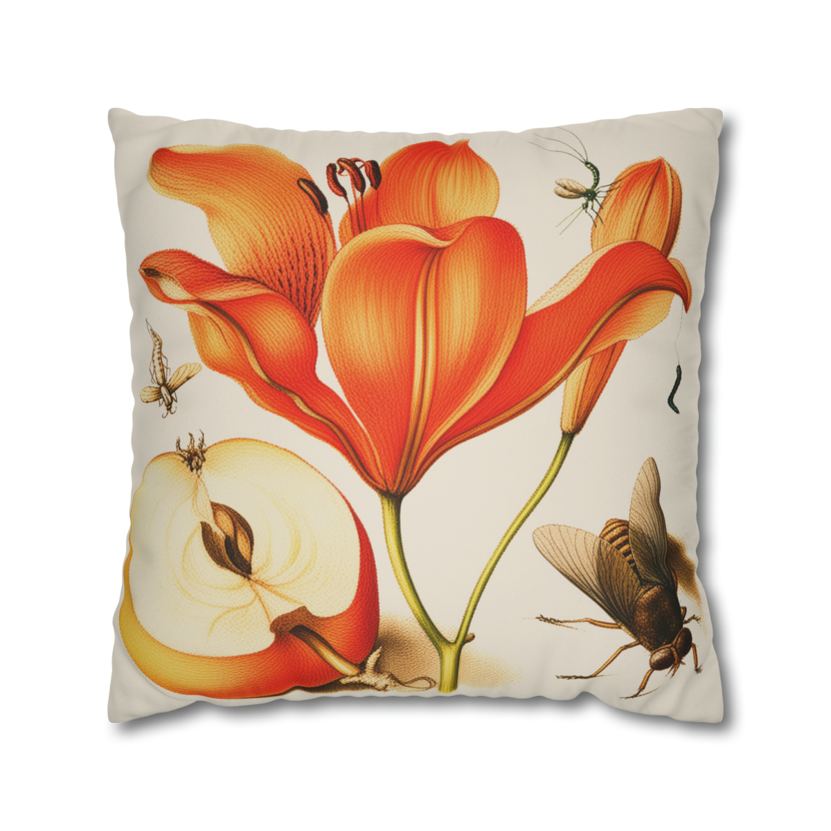 Georg Bocskay Orange Lily. Pillow Case A4-29 - Image 2