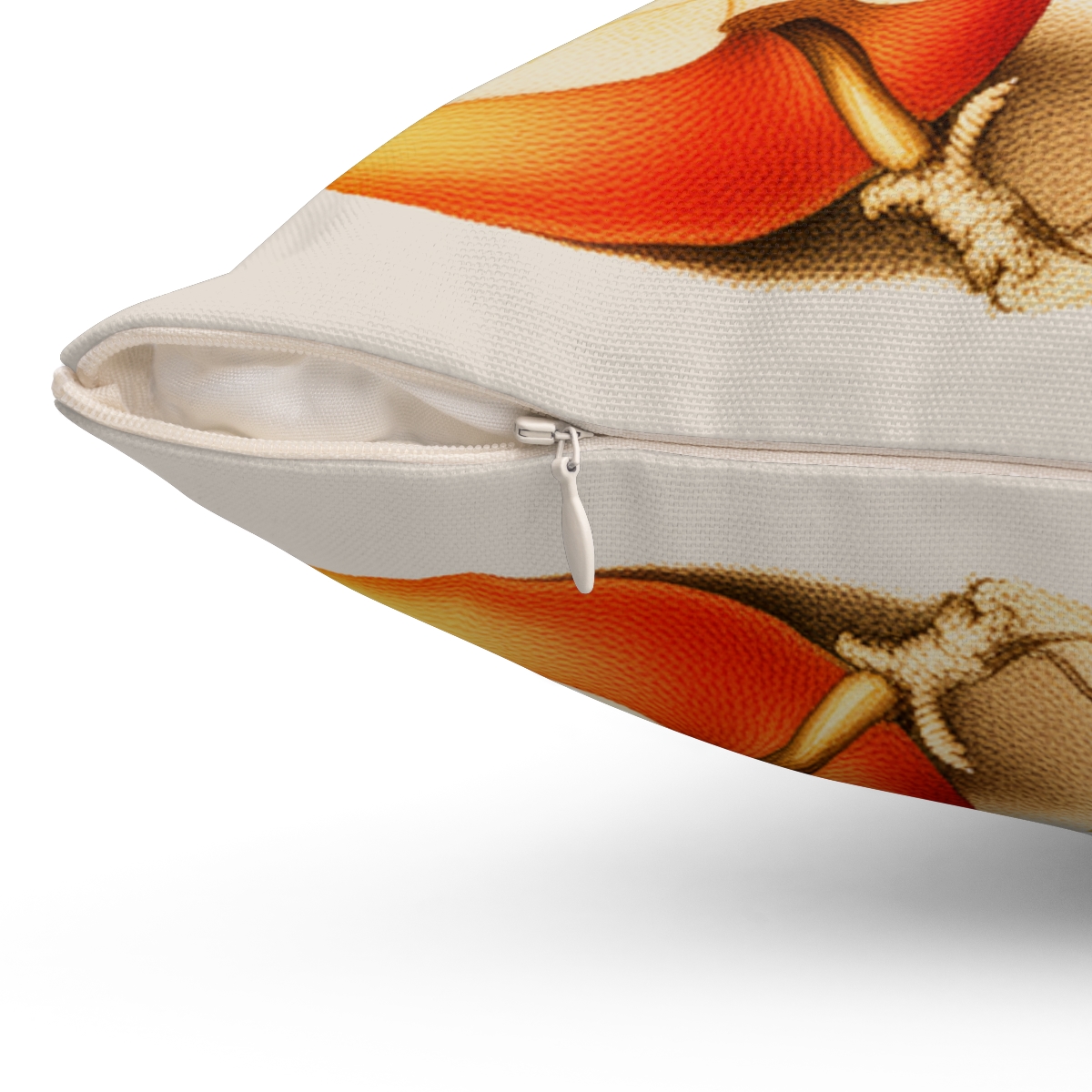 Georg Bocskay Orange Lily. Square Pillow A4-29 3 Georg Bocskay Orange Lily. Square Pillow A4-29 - Image 3