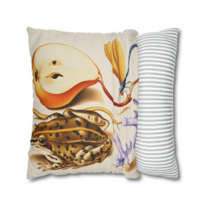 Georg Bocskay Common Pear & Moor Frog. Pillow Case A4-28