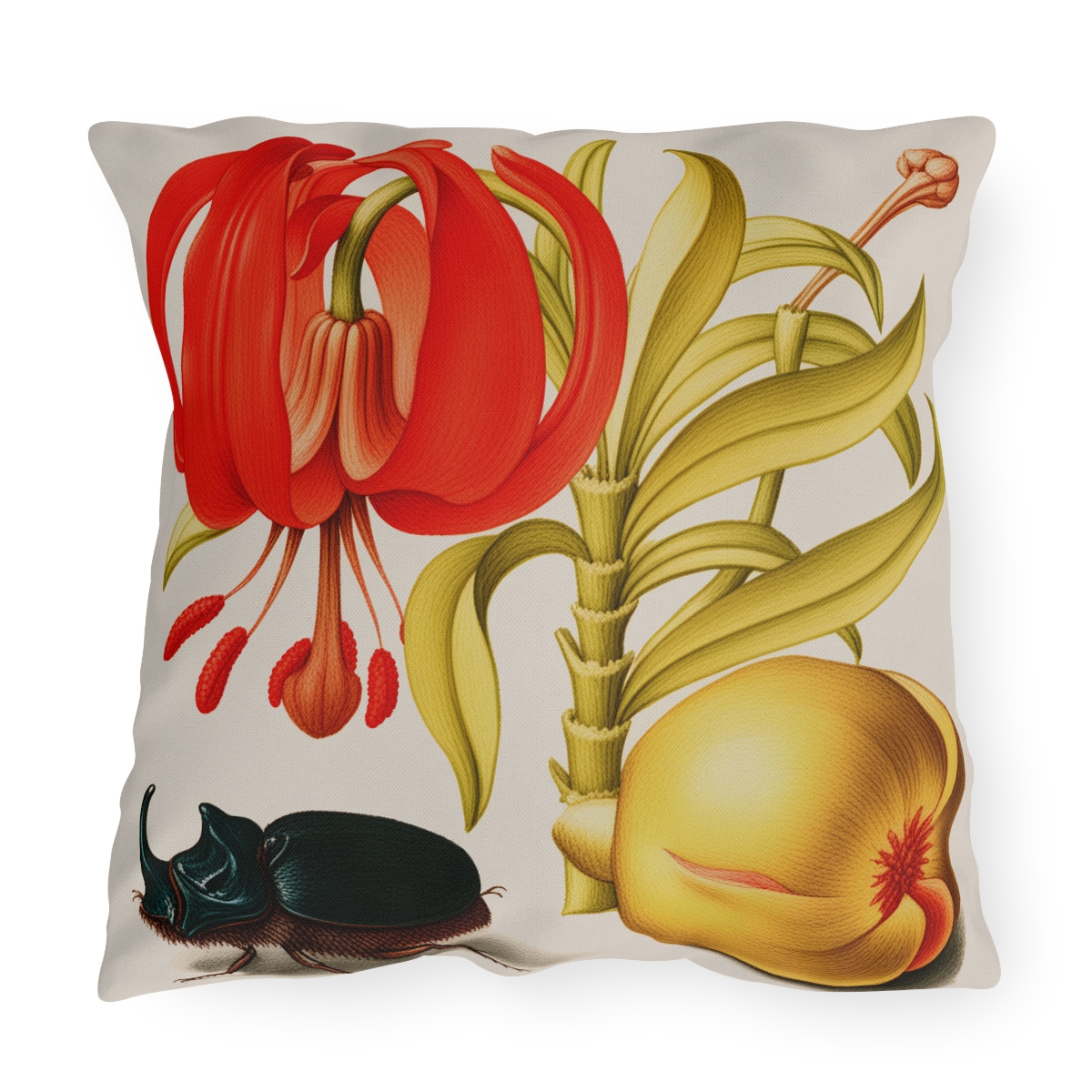 Georg Bocskay Pomegranate. Outdoor Pillow A4-16