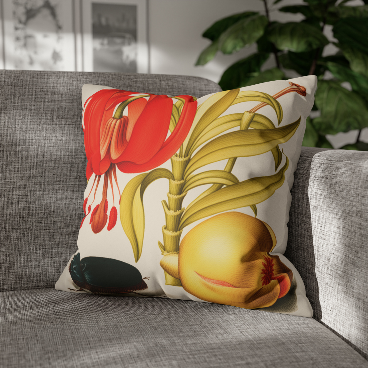 Georg Bocskay Pomegranate. Pillow Case A4-16 - Image 4