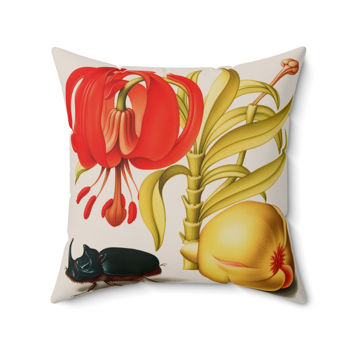 Georg Bocskay Pomegranate. Square Pillow A4-16 2 Georg Bocskay Pomegranate. Square Pillow A4-16 - Image 2