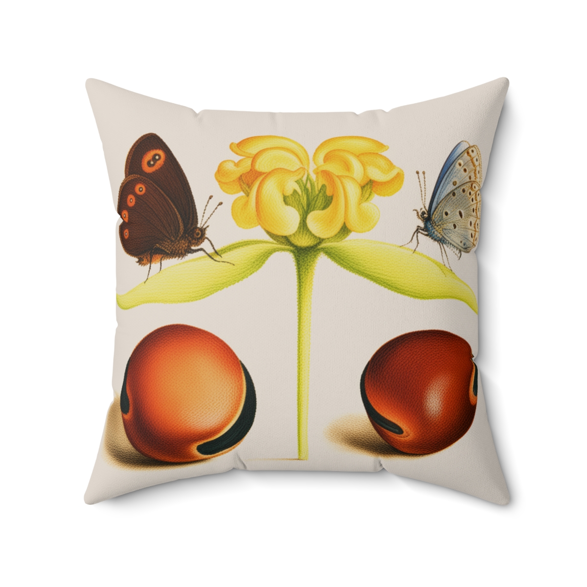 Georg Bocskay Jerusalem Sage & Beans. Square Pillow A4-18 2 Georg Bocskay Jerusalem Sage & Beans. Square Pillow A4-18 - Image 2