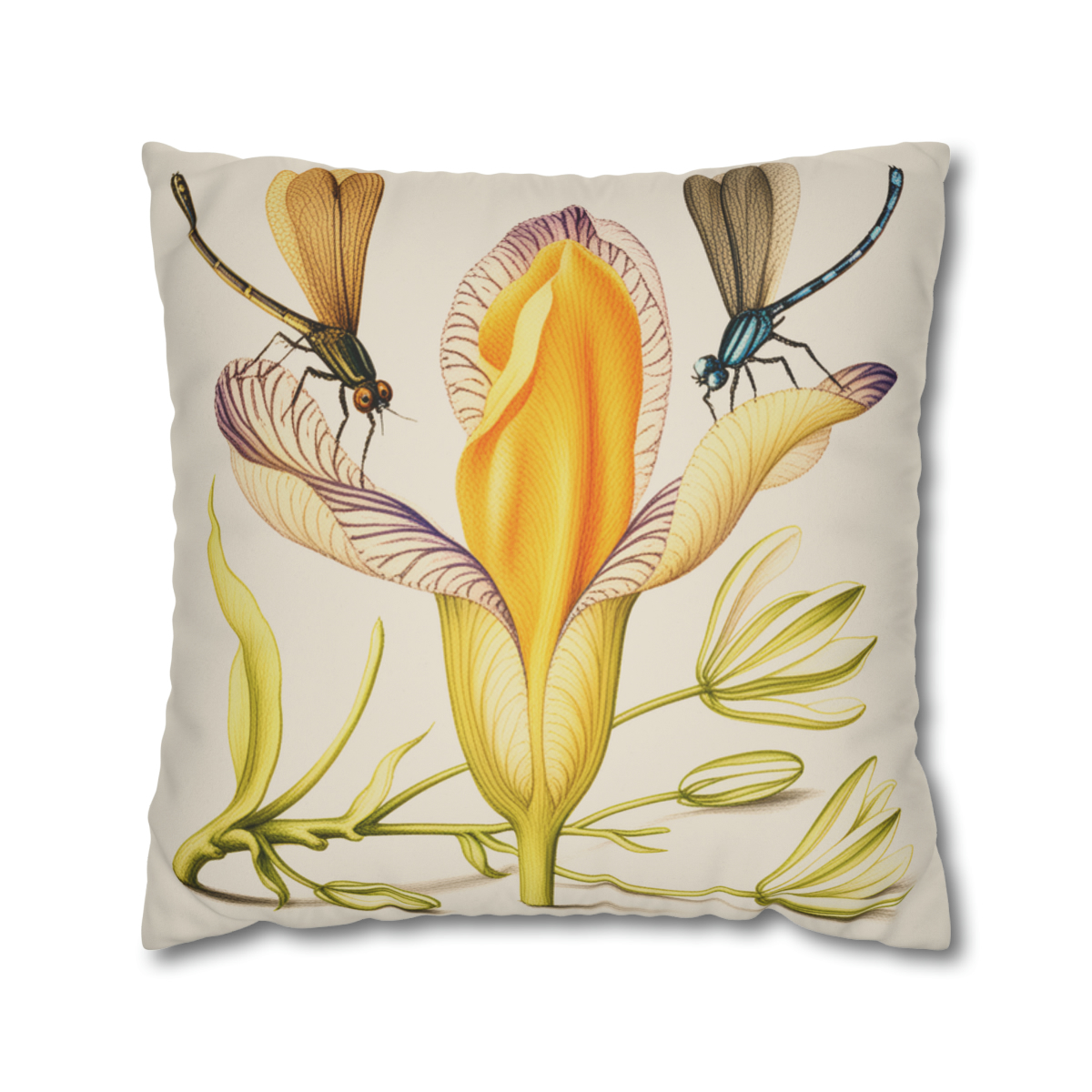 Georg Bocskay Spanish Iris. Pillow Case A4-26 - Image 2