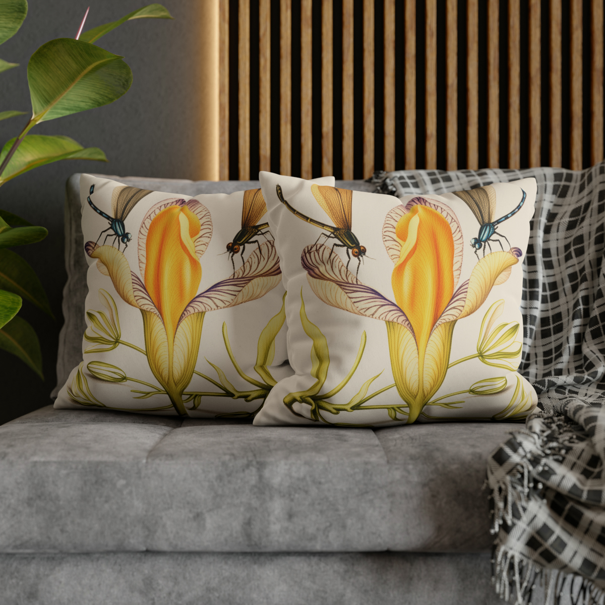 Georg Bocskay Spanish Iris. Pillow Case A4-26 - Image 5