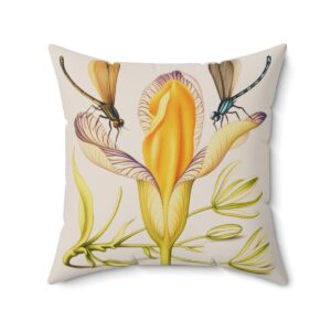 Georg Bocskay Spanish Iris. Square Pillow A4-26 Georg Bocskay Spanish Iris. Square Pillow A4-26