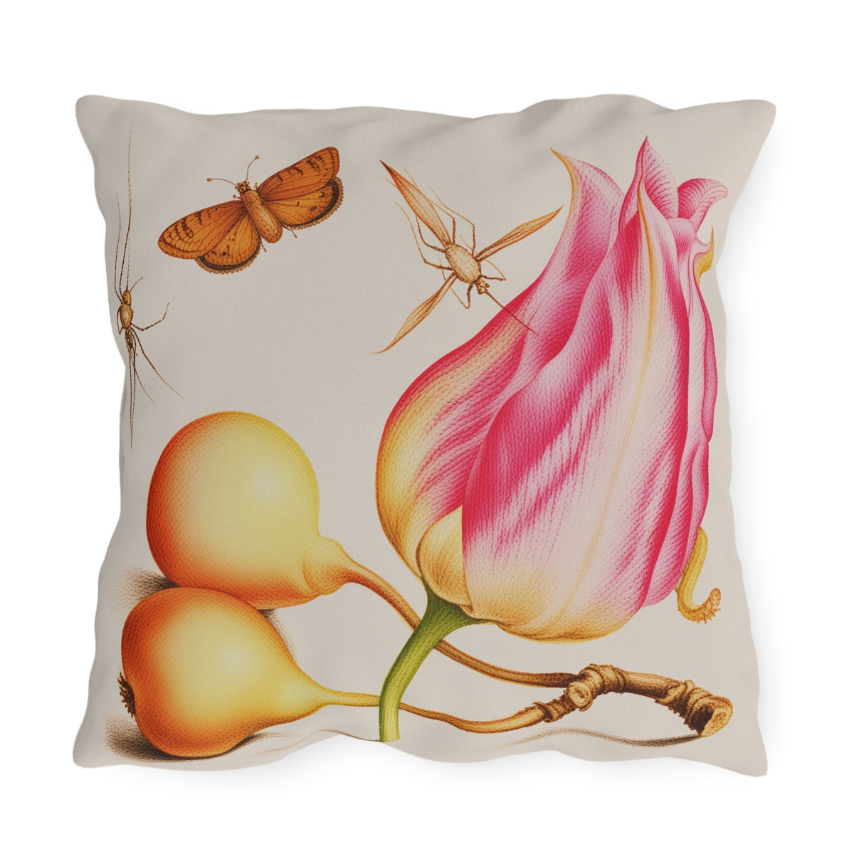 Georg Bocskay Tulip. Outdoor Pillow  A4-4 - Image 2