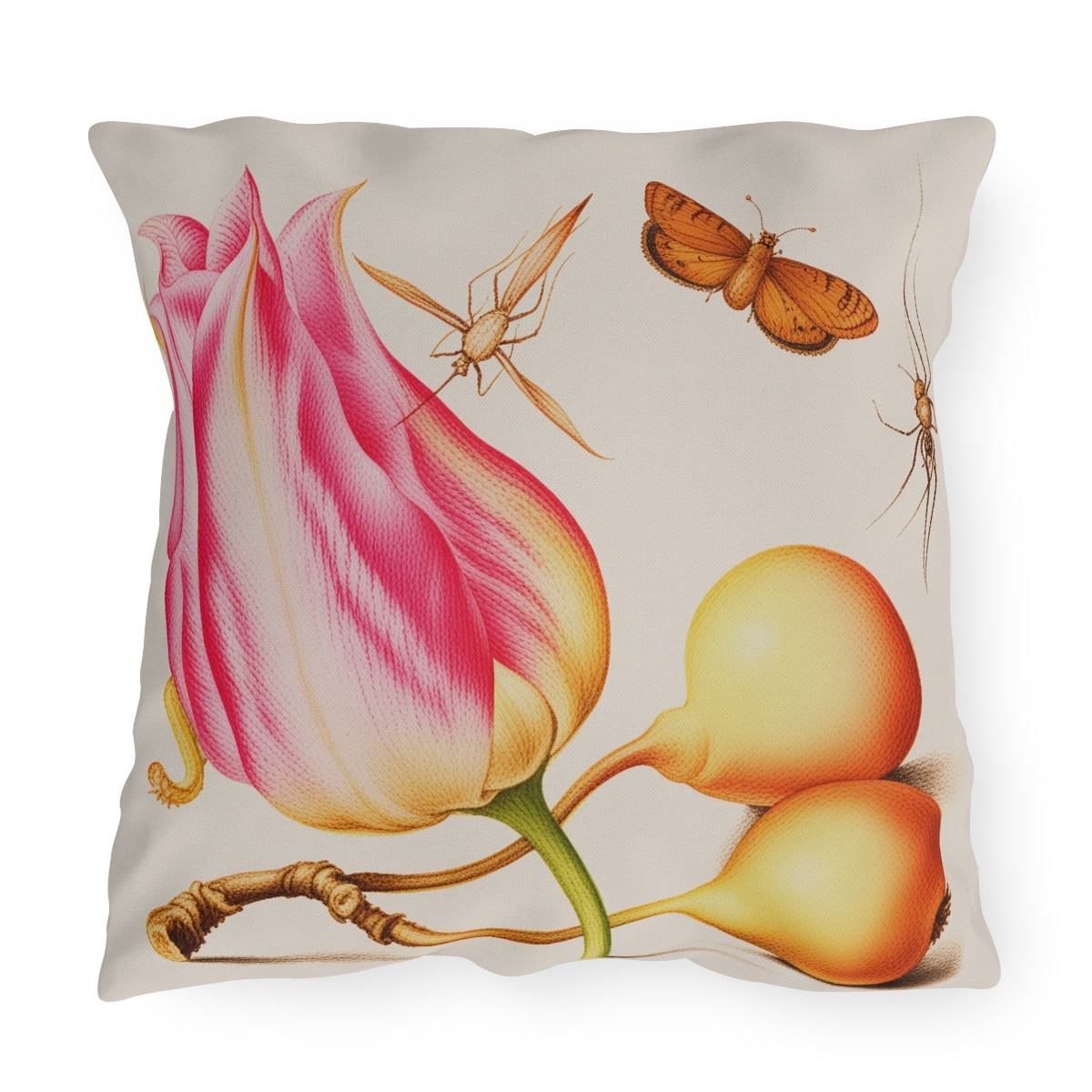 Georg Bocskay Tulip. Outdoor Pillow  A4-4