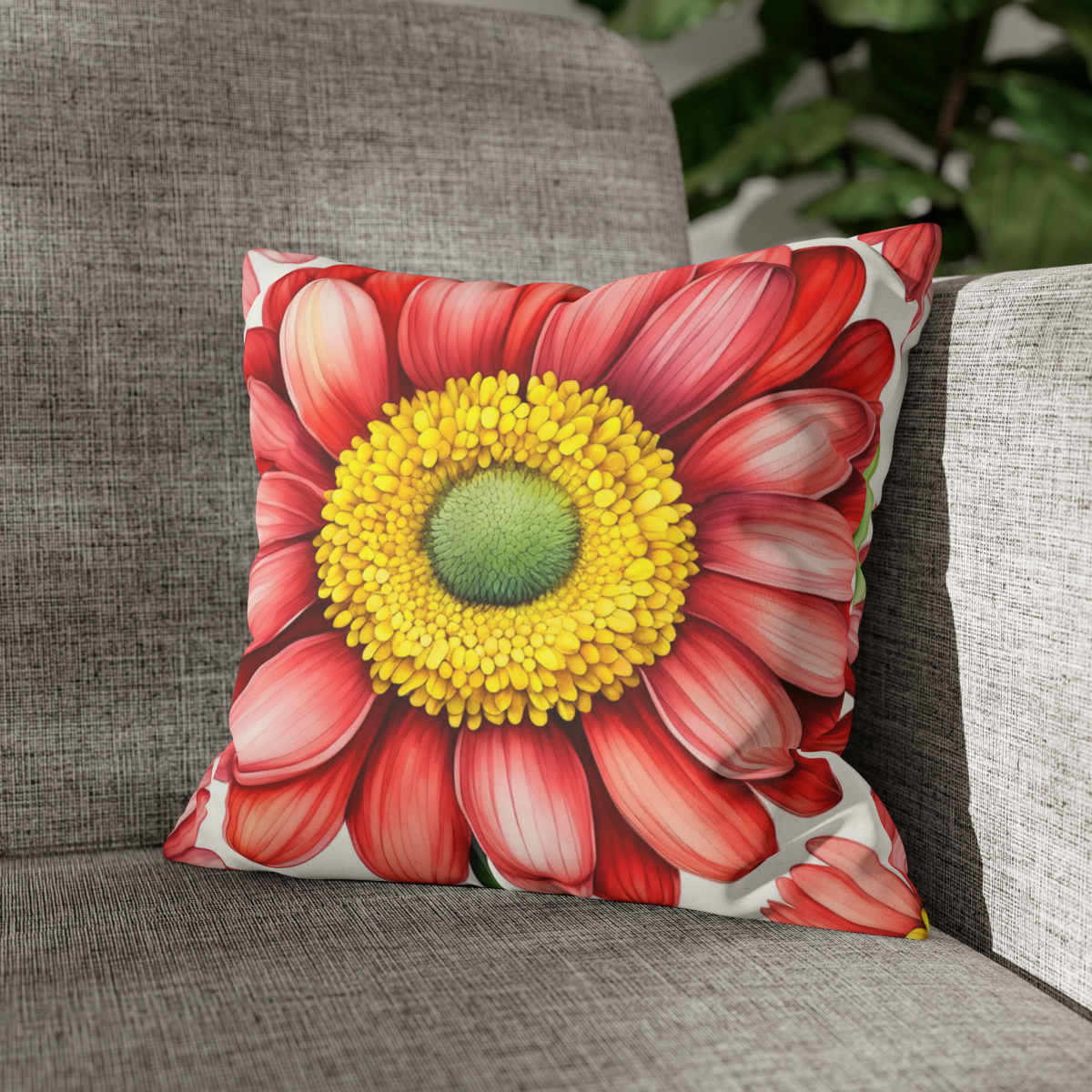 Gerbera Daisy Pillow Case 74077-2b - Image 4