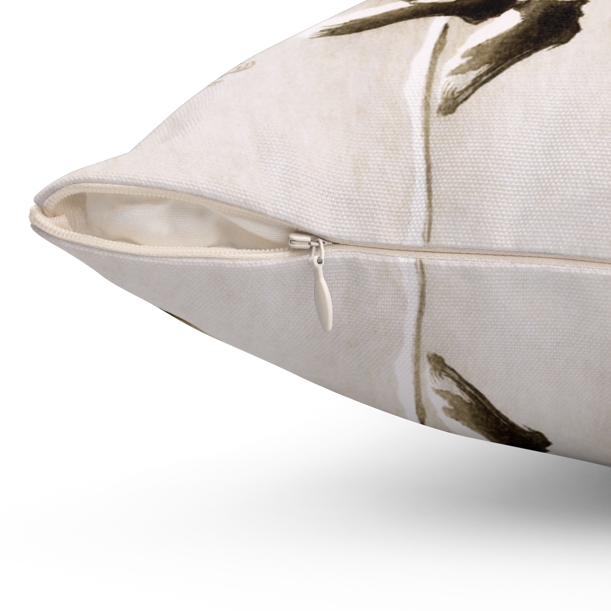 Ohara Koson Hawk On Snowy Branch. Square Pillow J12-17 - Image 3