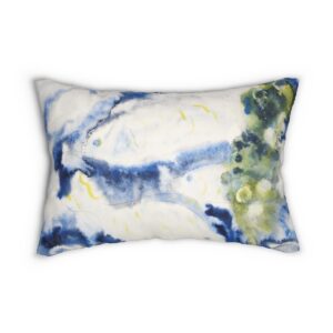 Blue Fish Lumbar Pillow  S3-3