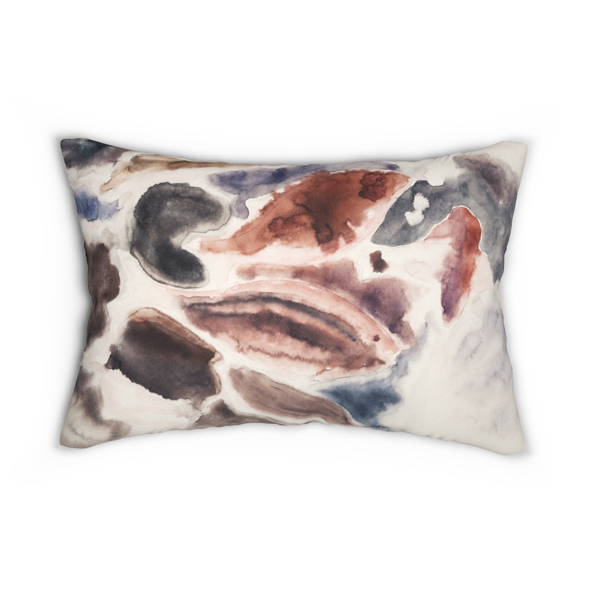 Brown Fish Lumbar Pillow  S3-4 - Image 2