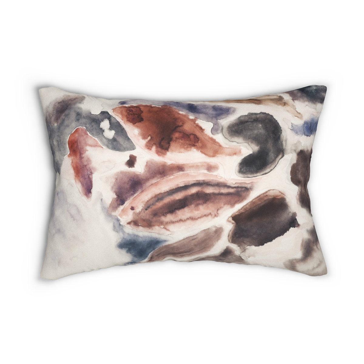 Brown Fish Lumbar Pillow  S3-4