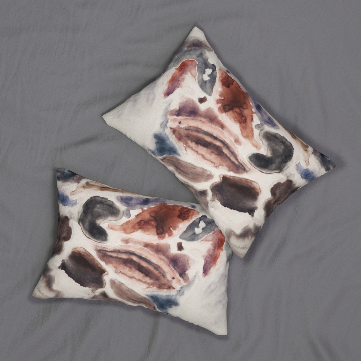 Brown Fish Lumbar Pillow  S3-4 - Image 4