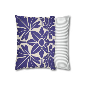 Floral Pattern In Purple - Pillow Case