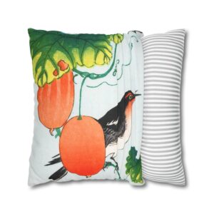 Ohara Koson Bird & Fruits - Pillow Case